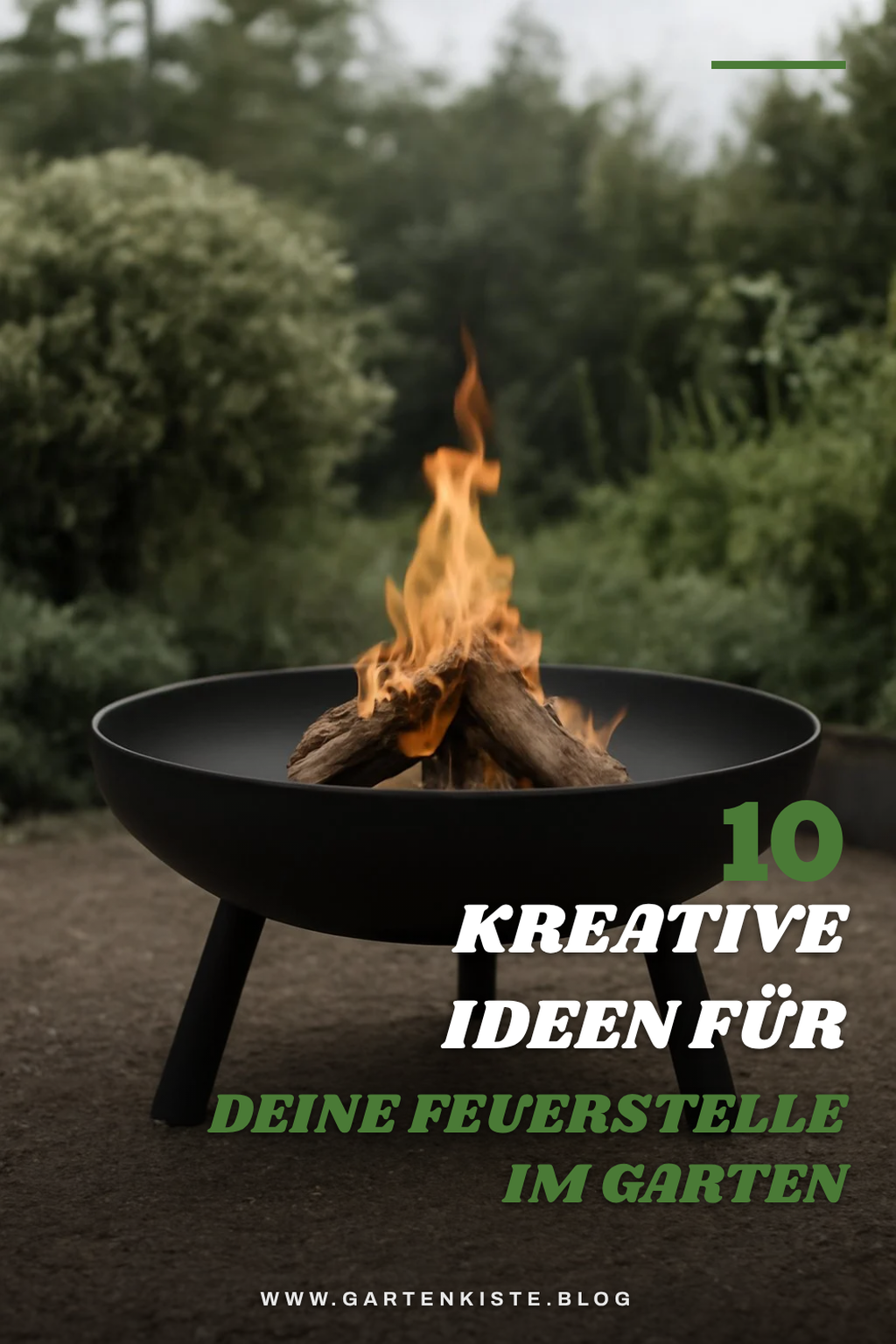 10 kreative Ideen für deine Feuerstelle im Garten