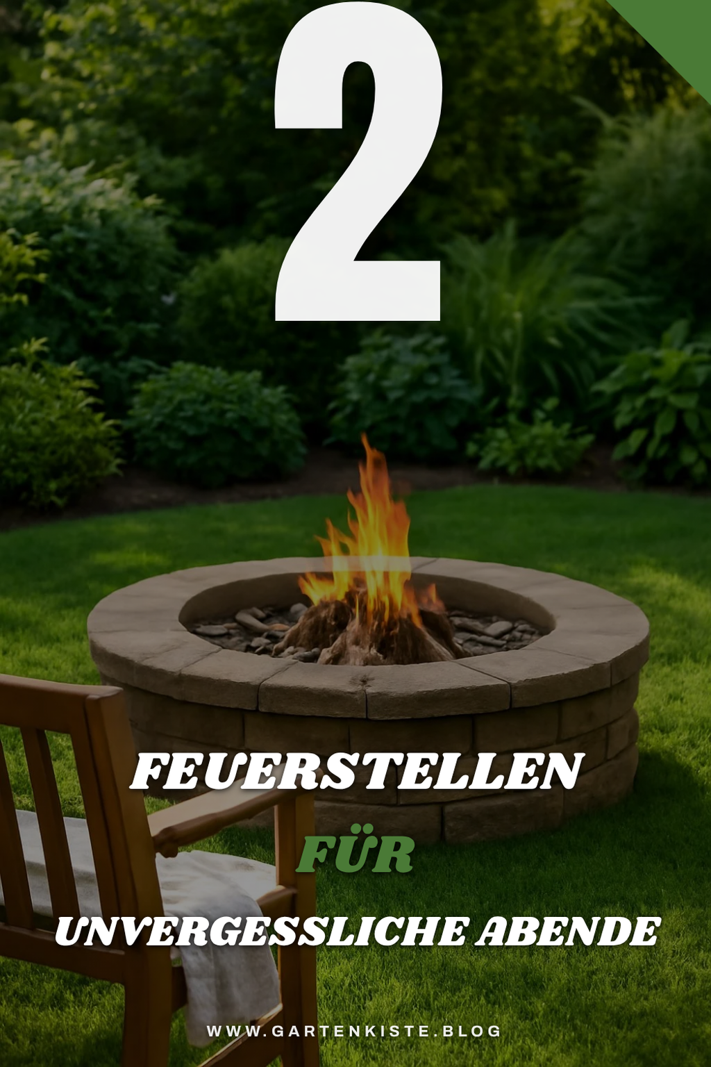 Feuerstellen für besondere Anlässe