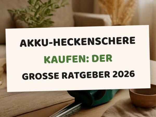 Akku-Heckenschere kaufen: Der große Ratgeber 2026