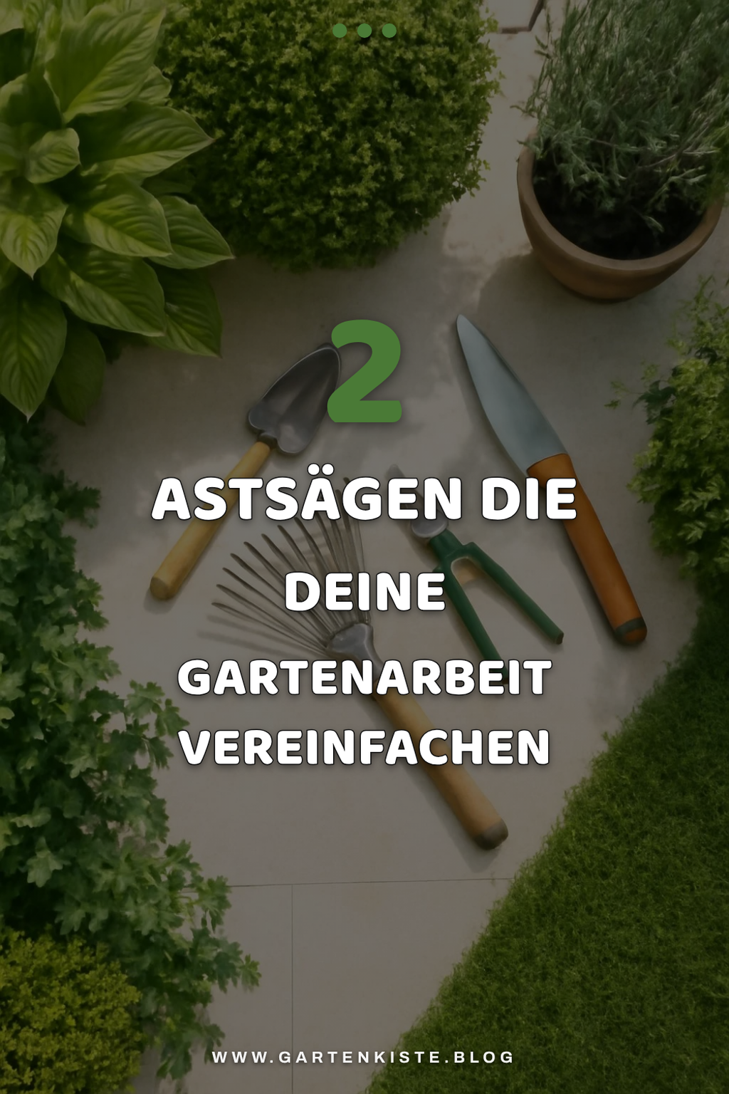 Zusätzliche Tipps, die noch reinpassen