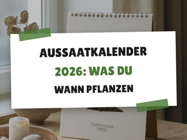 Aussaatkalender 2026: Was du wann pflanzen musst