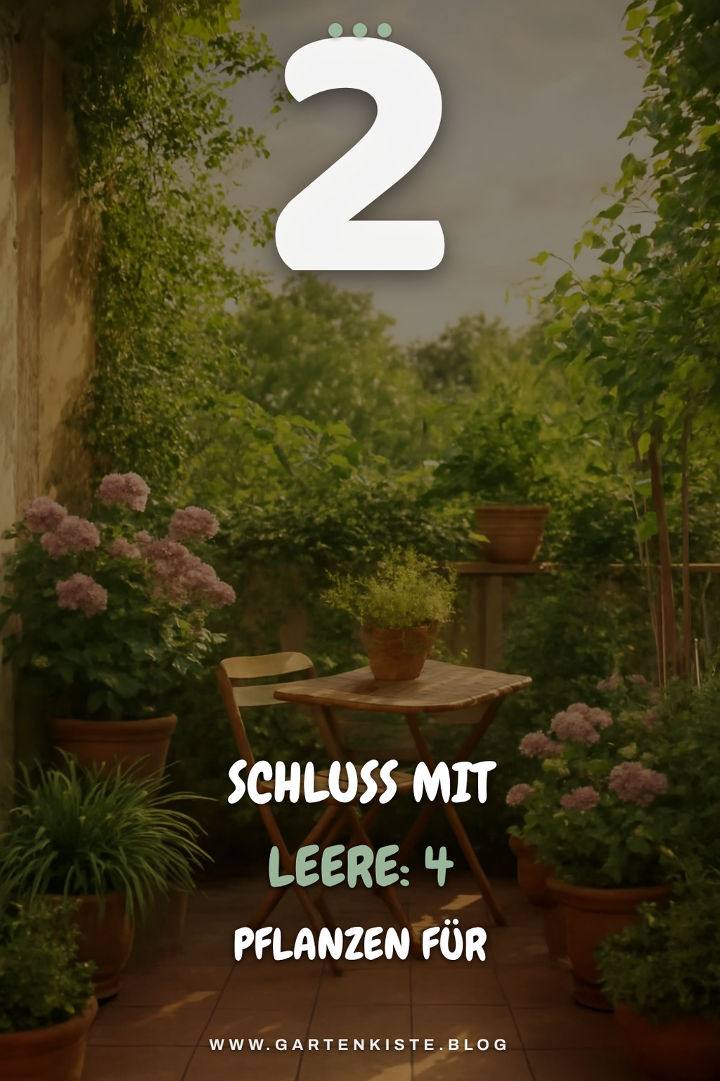 Pflanzen für schattige Balkone