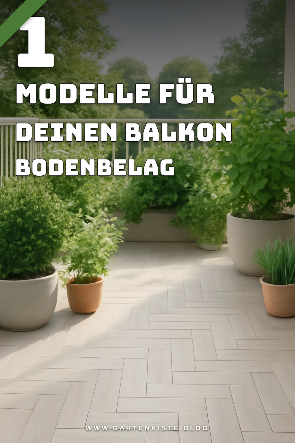 Finde den perfekten Balkon Bodenbelag für deinen Stil