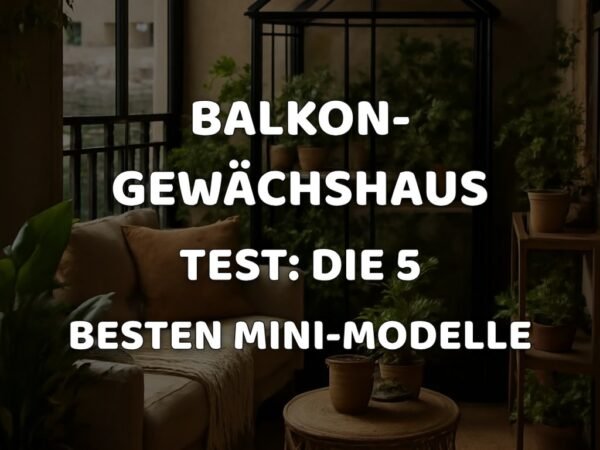 Balkon-Gewächshaus Test: Die 5 besten Mini-Modelle