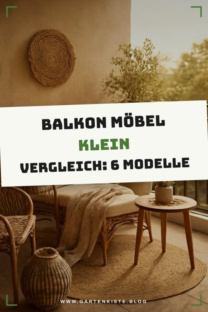 Balkon Möbel Klein Vergleich: 6 Modelle im Check