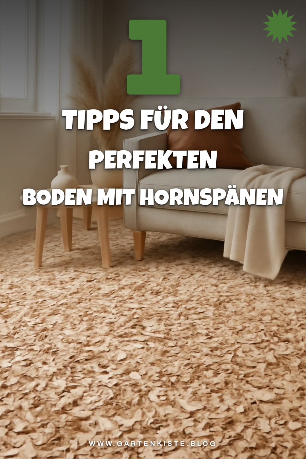 So verbesserst du den Boden mit Hornspänen