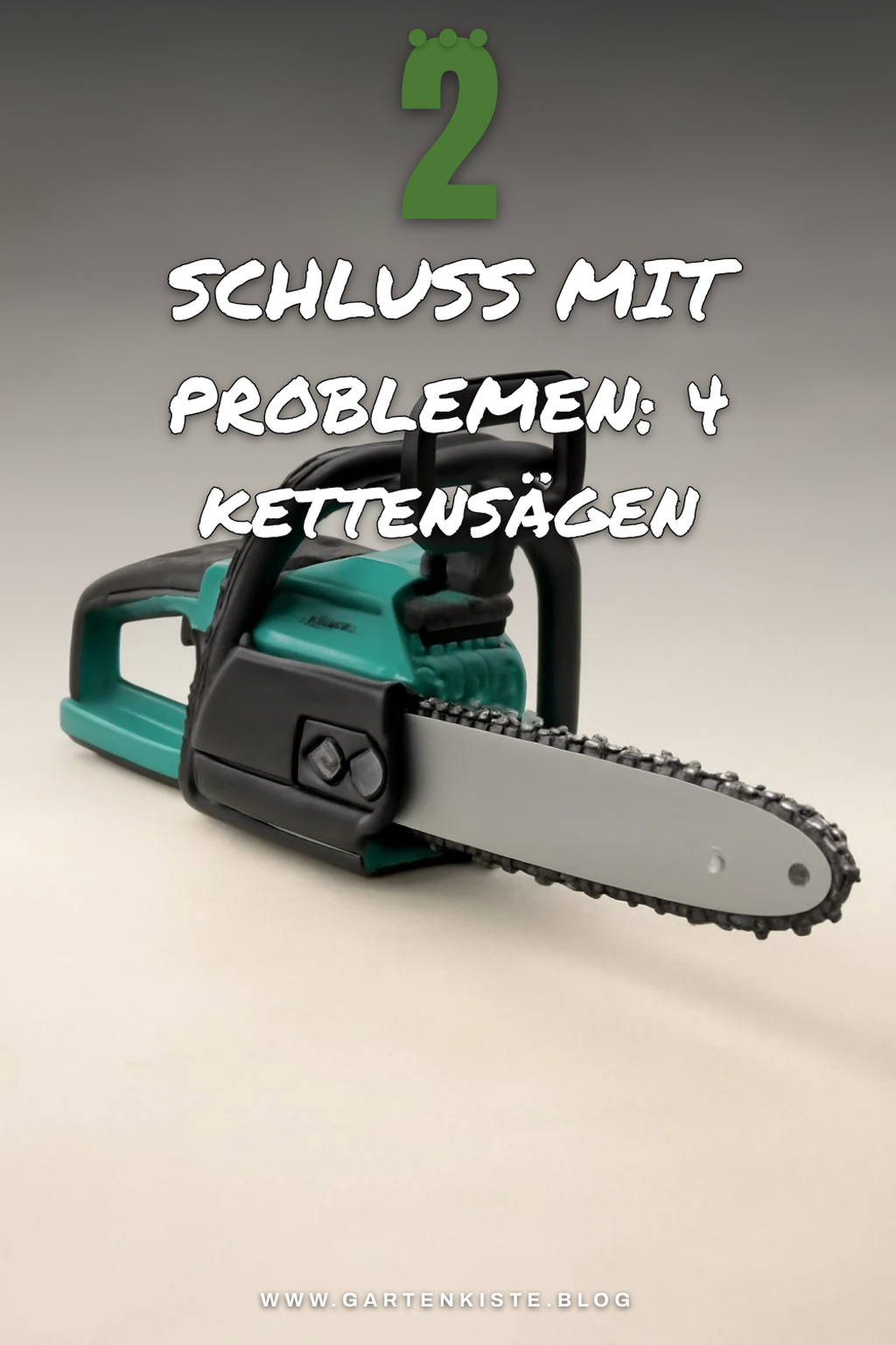 Kettensäge elektrisch für verschiedene Anwendungen