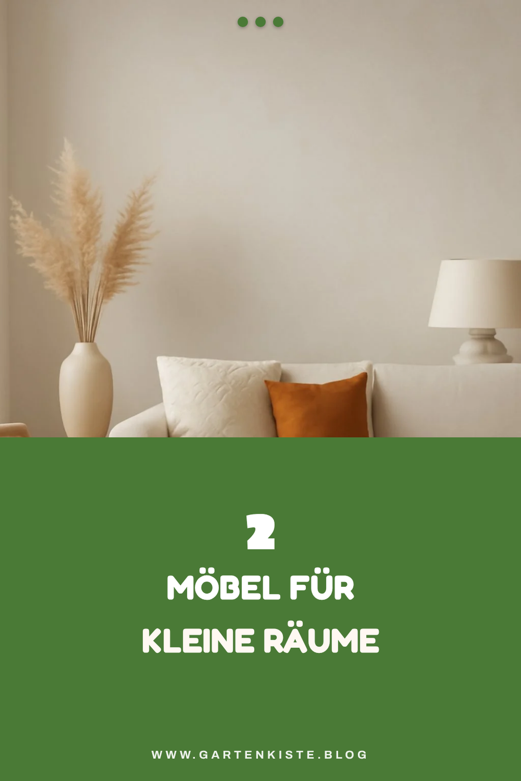 Welche Möbel passen in kleine Räume?
