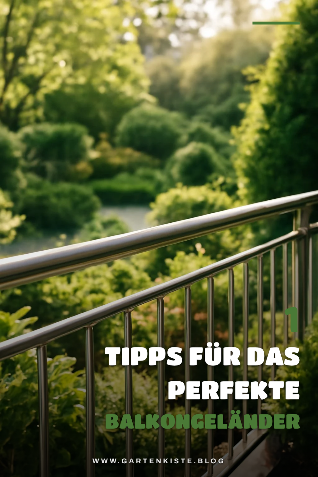So findest du das beste Balkongeländer aus Edelstahl