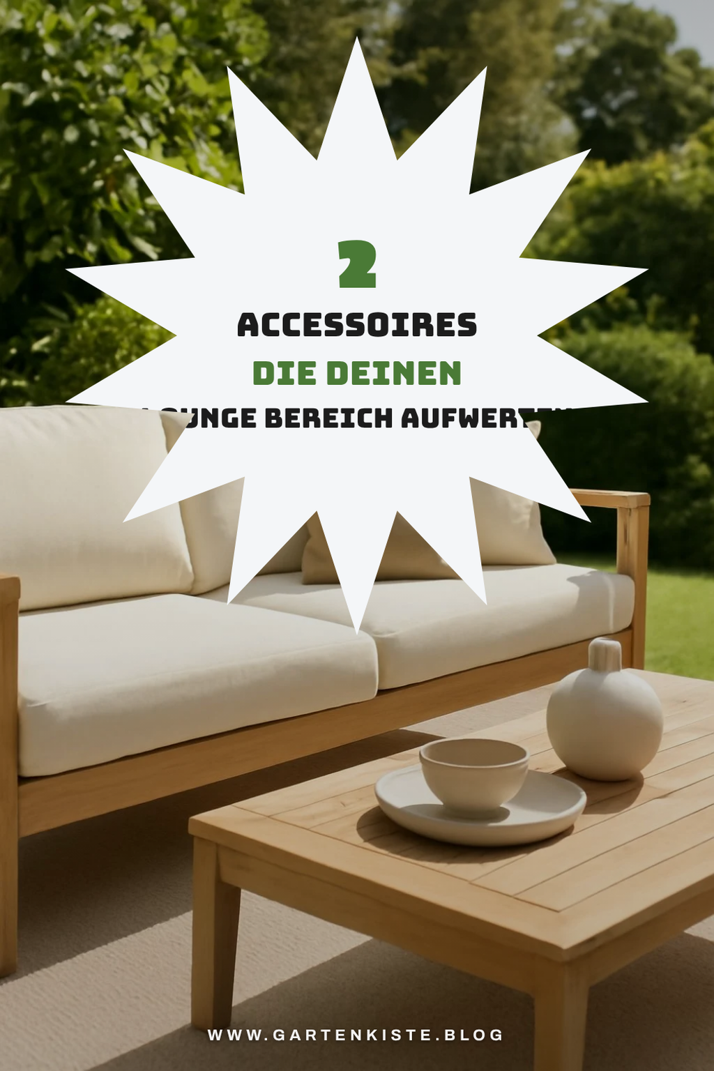 Diese Accessoires machen den Lounge Bereich perfekt