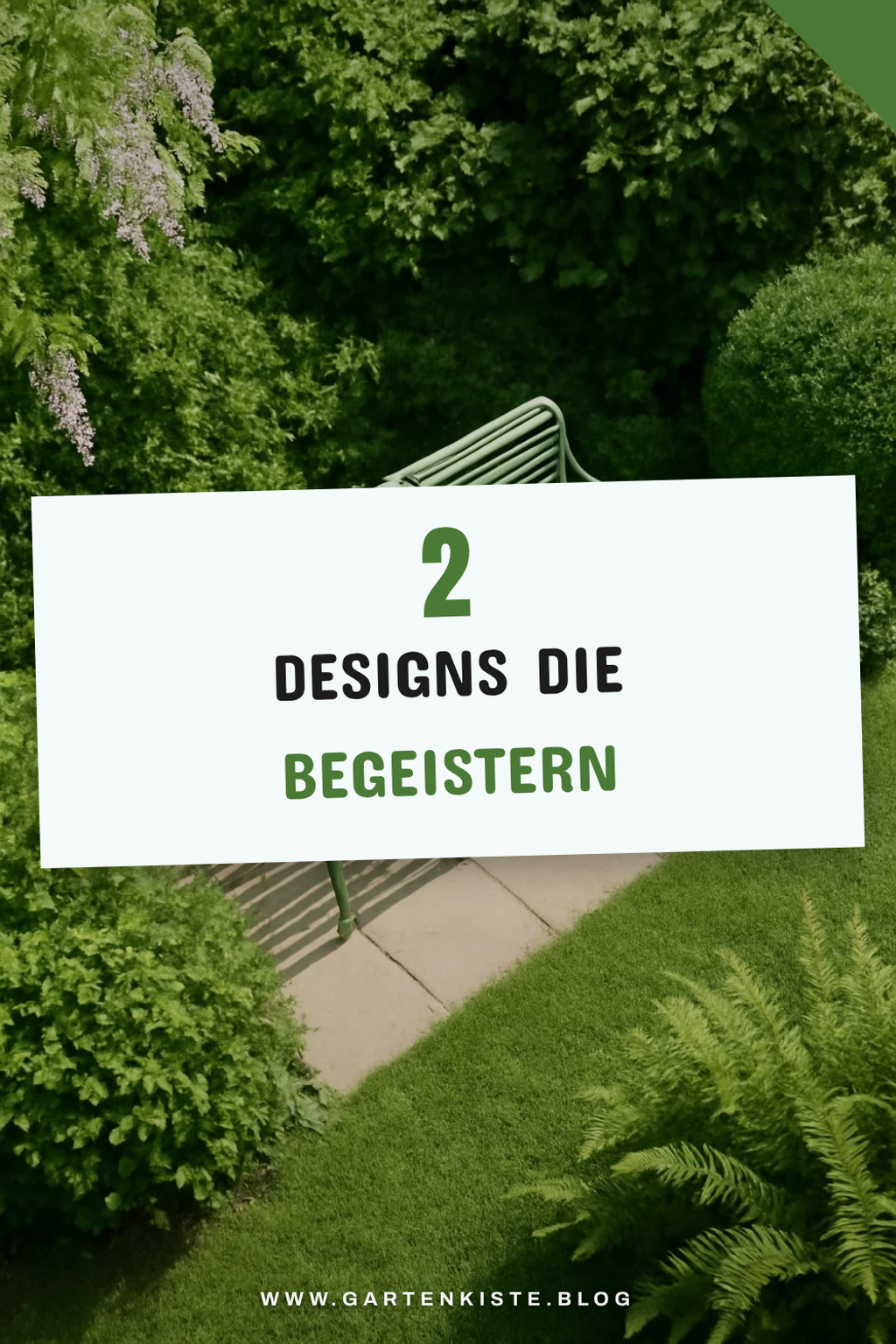 Die besten Designs für Gartenbänke aus Metall