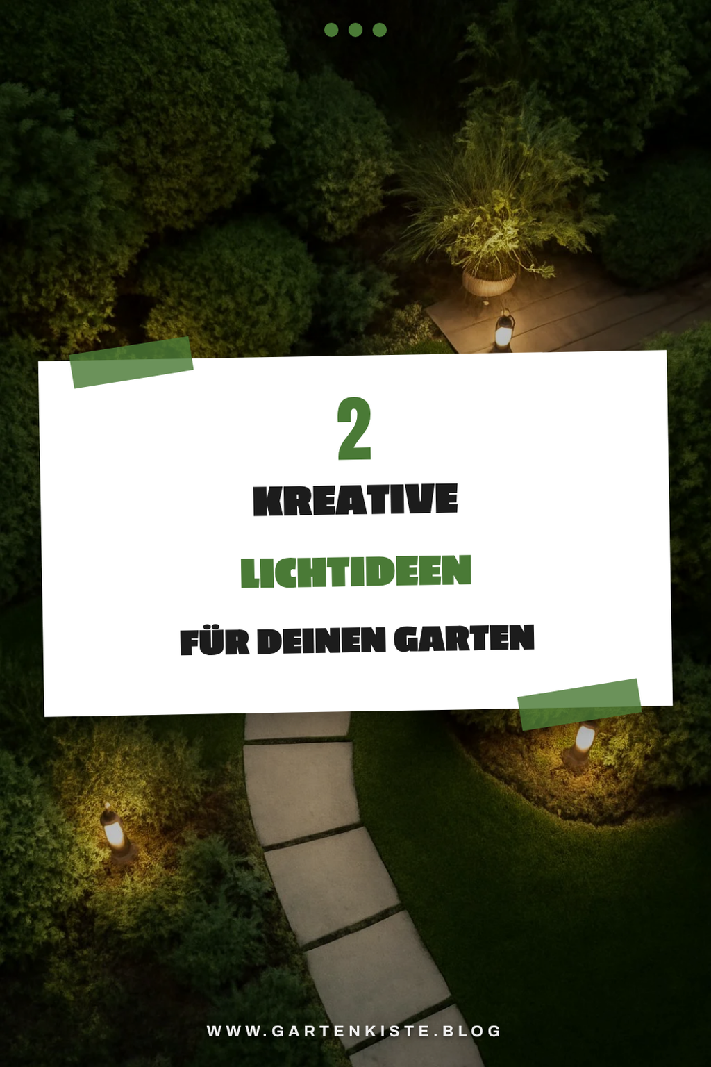 Zusätzliche Tipps, die noch reinpassen
