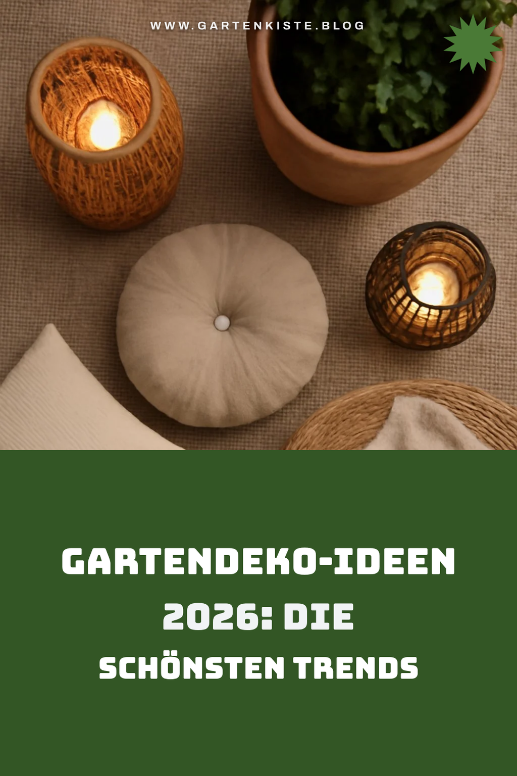 Gartendeko-Ideen 2026: Die schönsten Trends