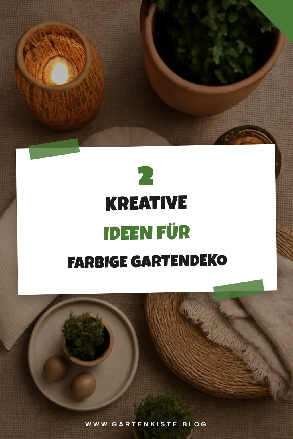 Farbige Akzente für deinen Garten setzen
