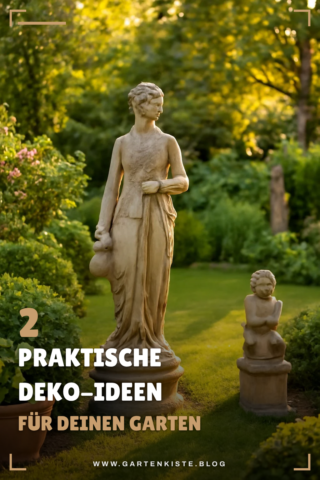 Praktische Gartendeko für mehr Funktionalität