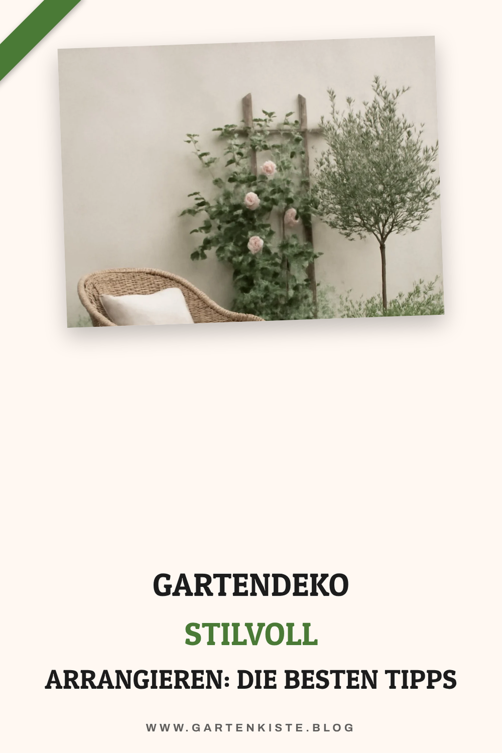 Gartendeko stilvoll arrangieren: Die besten Tipps
