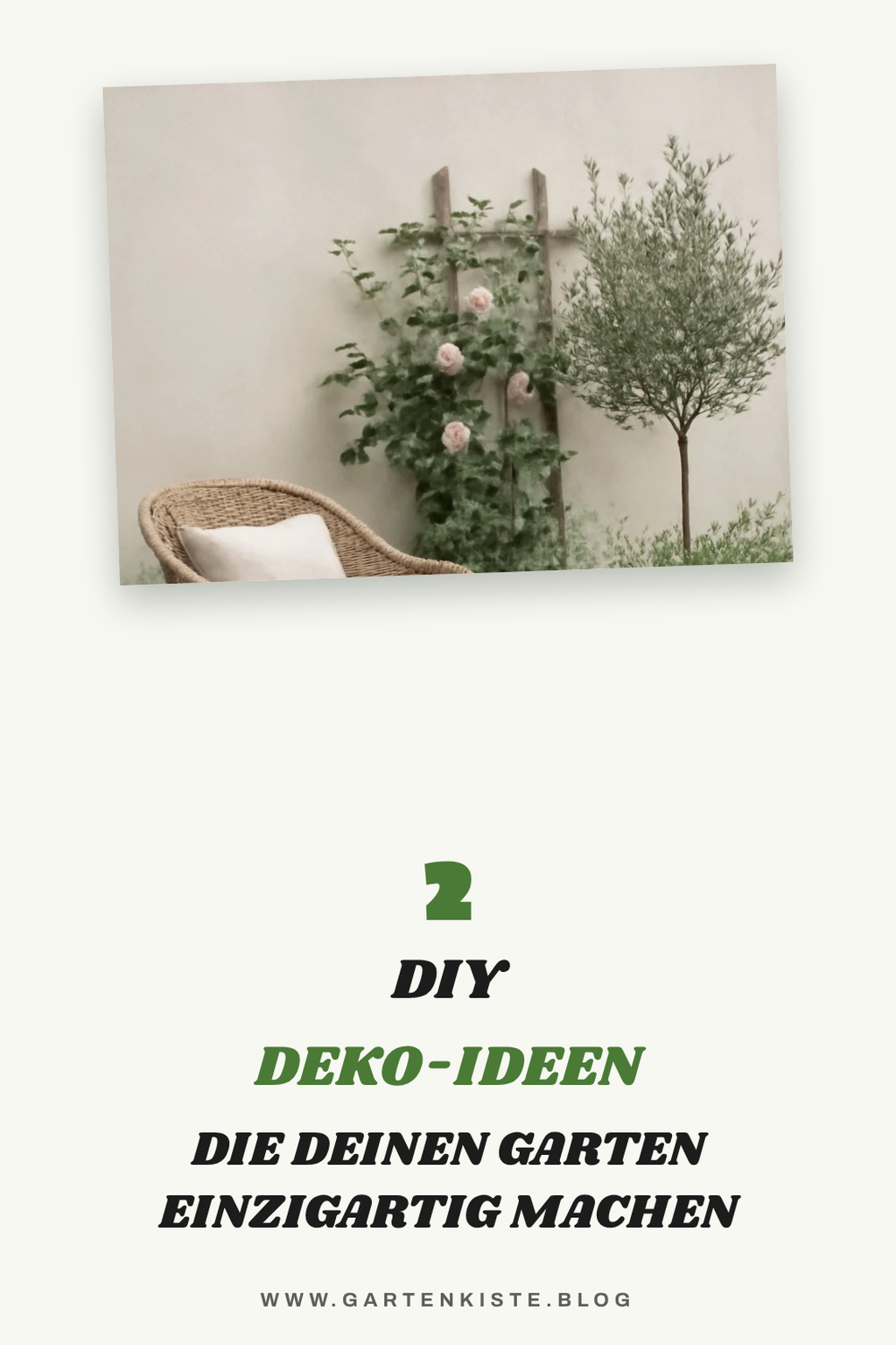 Wie du mit DIY Deko deinem Garten Persönlichkeit verleihst