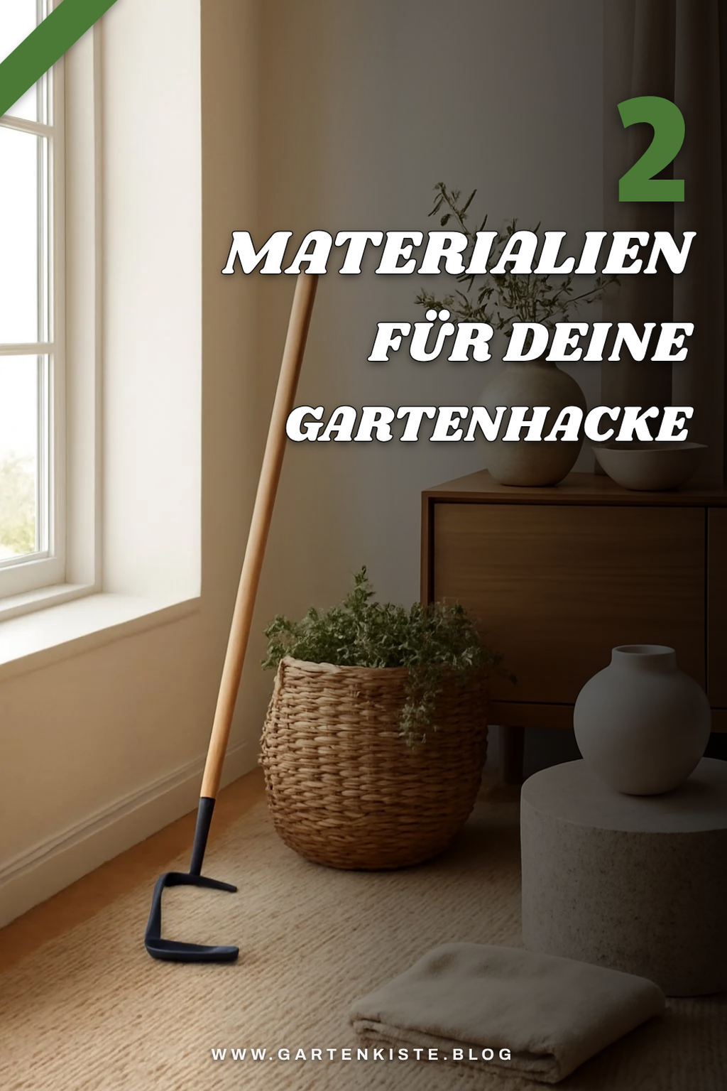 Welche Materialien sind für Gartenhacken am besten?