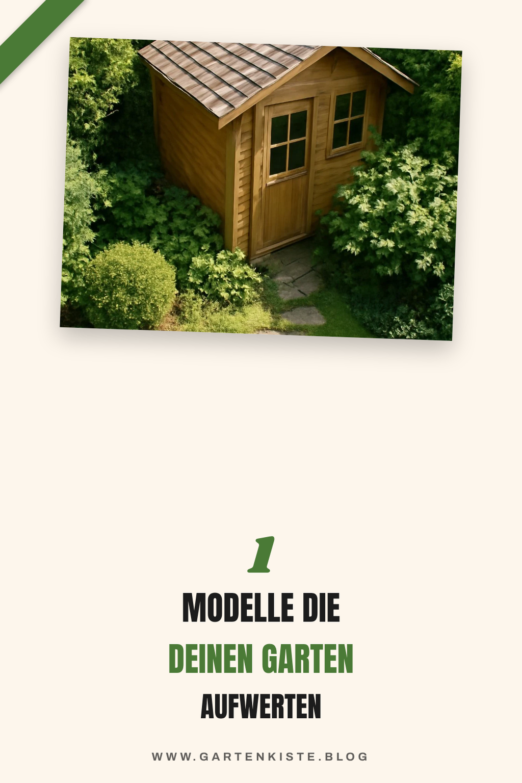 So findest du das ideale Gartenhaus klein für deinen Garten
