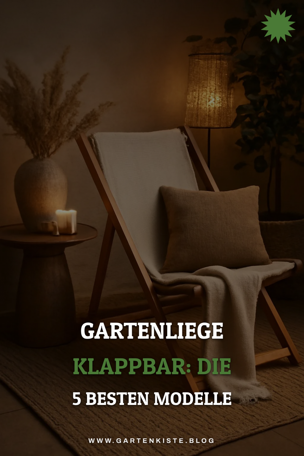 Gartenliege klappbar: Die 5 besten Modelle 2026 im Überblick