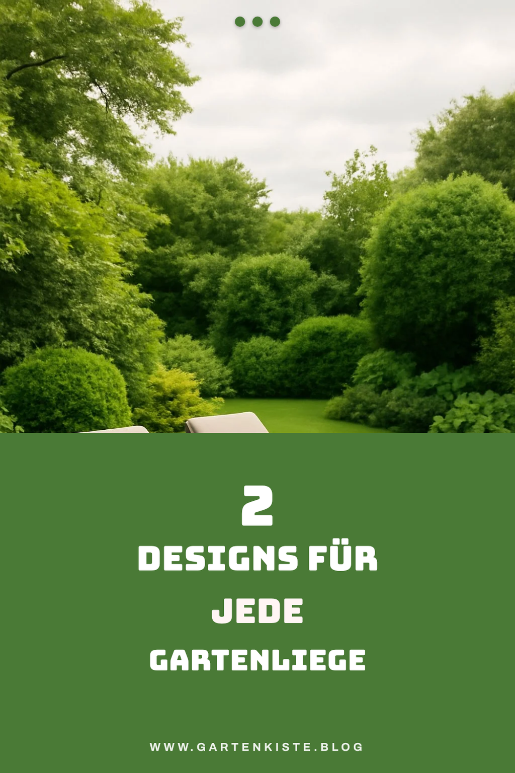 Designs, die in jeden Garten passen