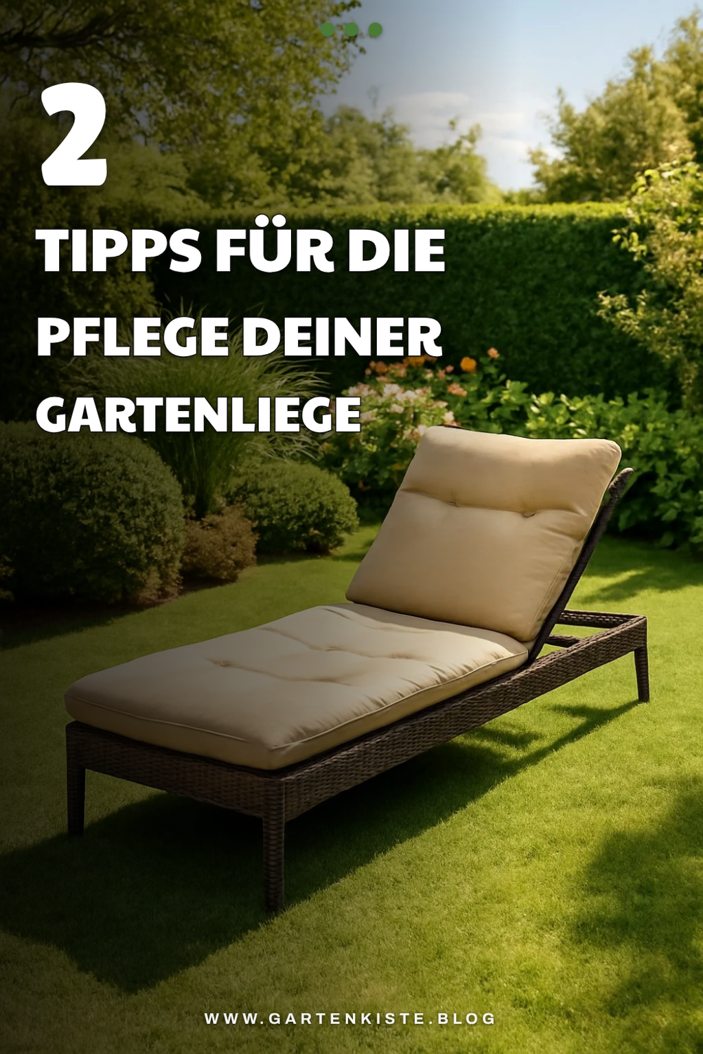 Pflege und Wartung für lange Lebensdauer