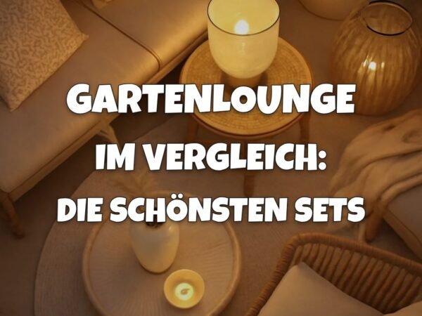 Gartenlounge im Vergleich: Die schönsten Sets 2026