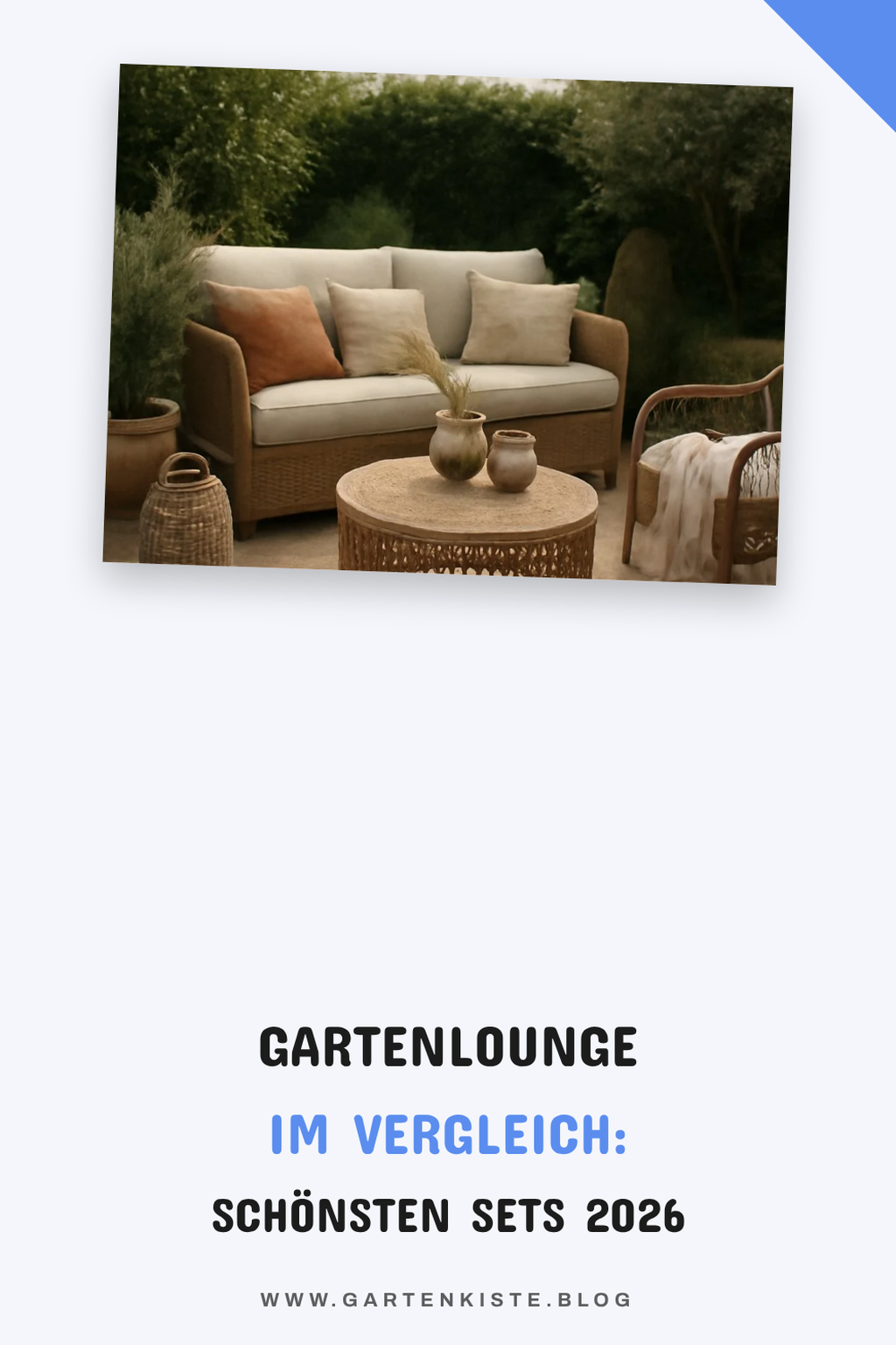 Gartenlounge im Vergleich: Die schönsten Sets 2026