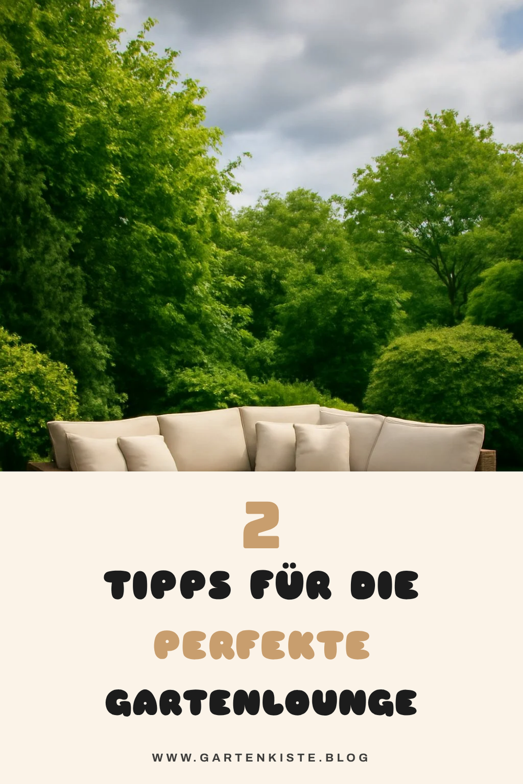 So findest du die perfekte Gartenlounge für deinen Raum