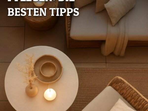 Gartenlounge richtig pflegen: Die besten Tipps