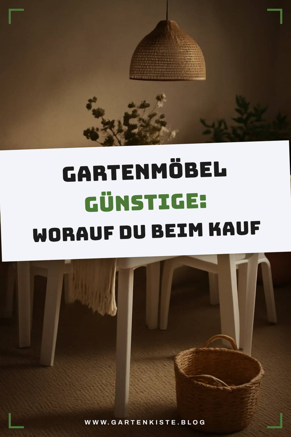 Gartenmöbel Günstige: Worauf du beim Kauf achten musst