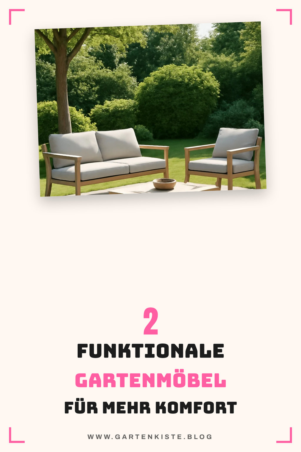 Funktionale Gartenmöbel für jeden Bedarf