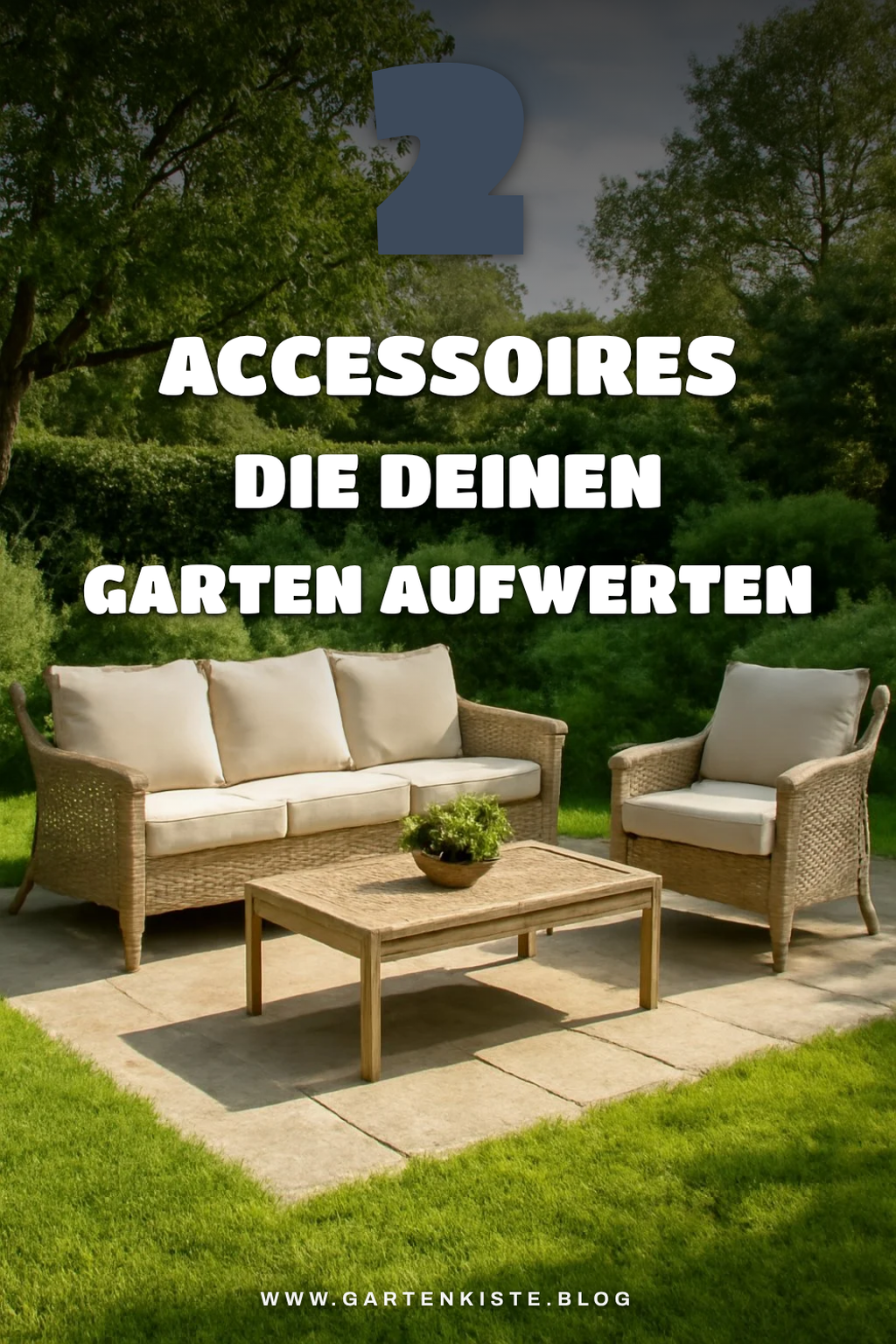 Diese Accessoires bringen deinen Garten zur Geltung