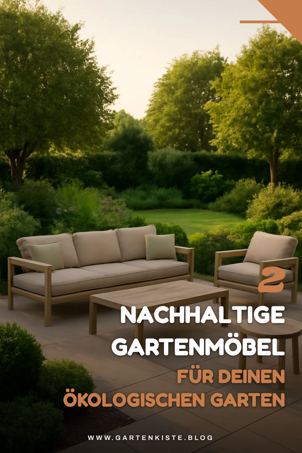 Nachhaltige Gartenmöbel für umweltbewusste Käufer