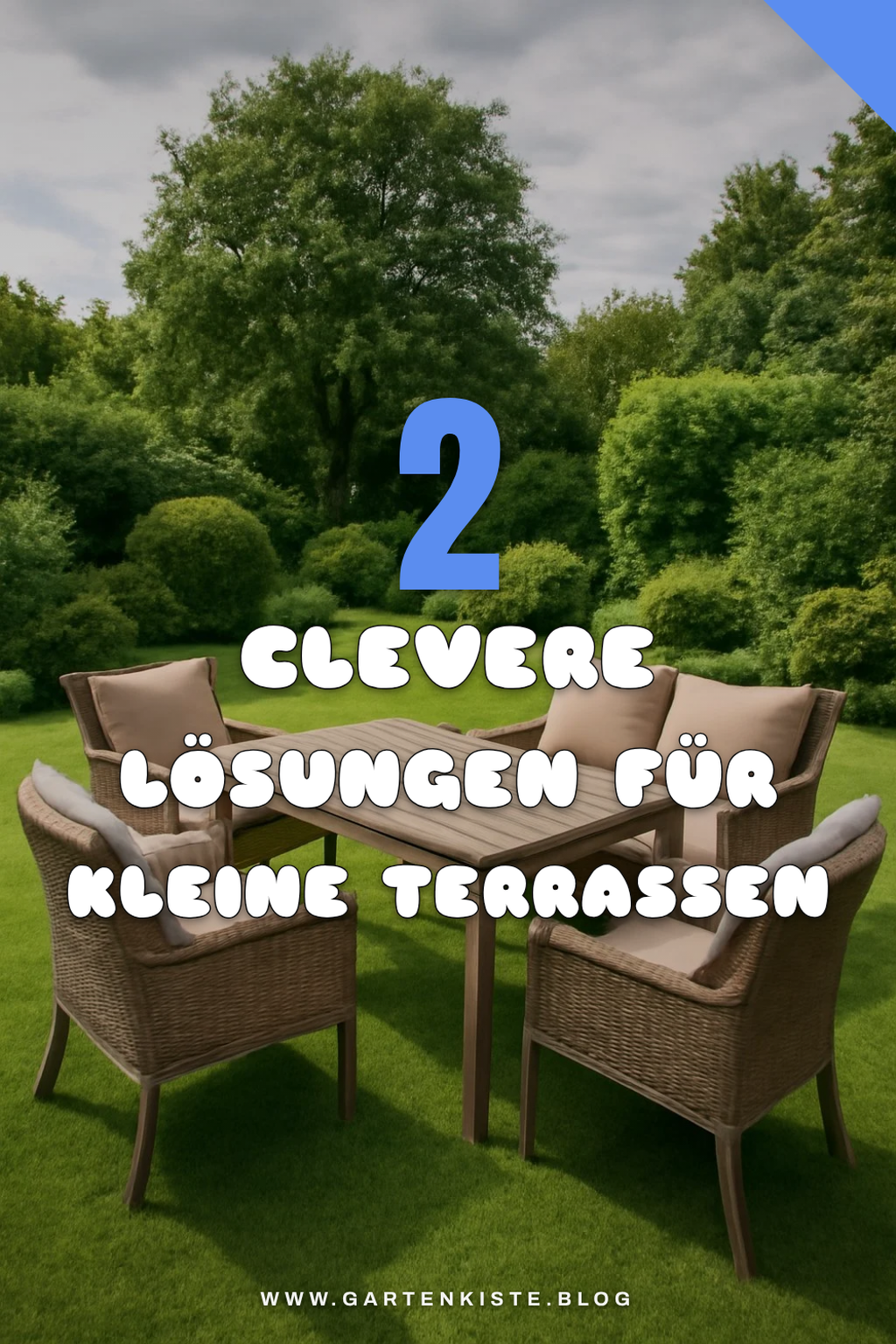 Gartenmöbel-Sets für kleine Terrassen