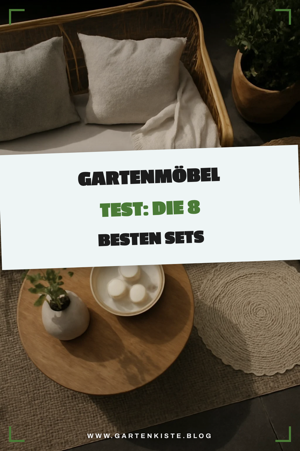 Gartenmöbel Test: Die 8 besten Sets für die Terrasse