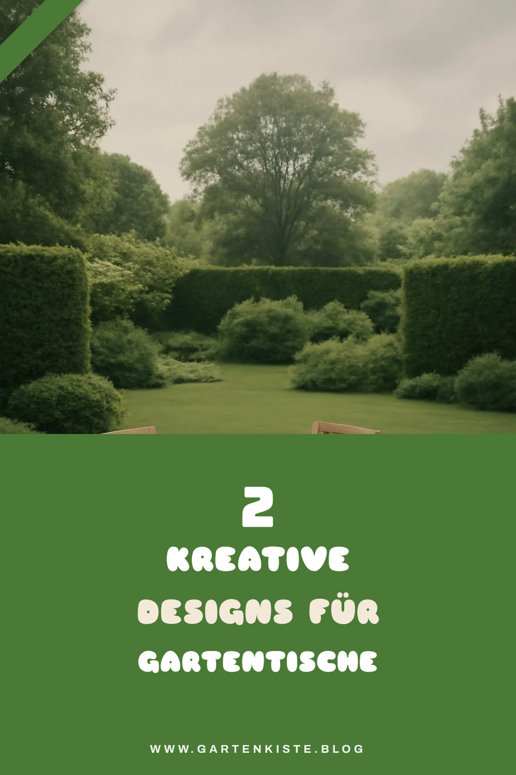 Design-Ideen für deinen Gartentisch
