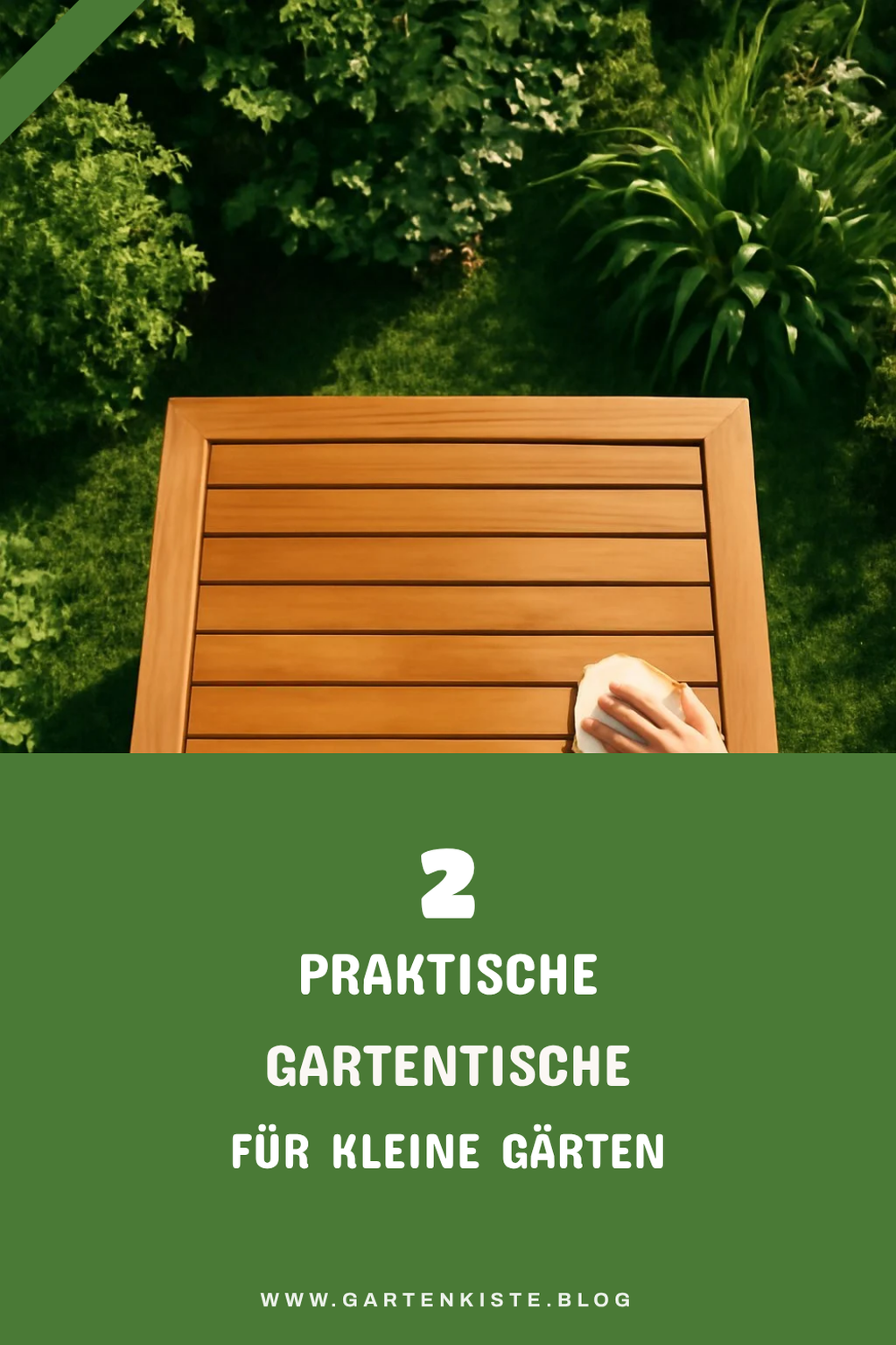 Gartentische für kleine Gärten