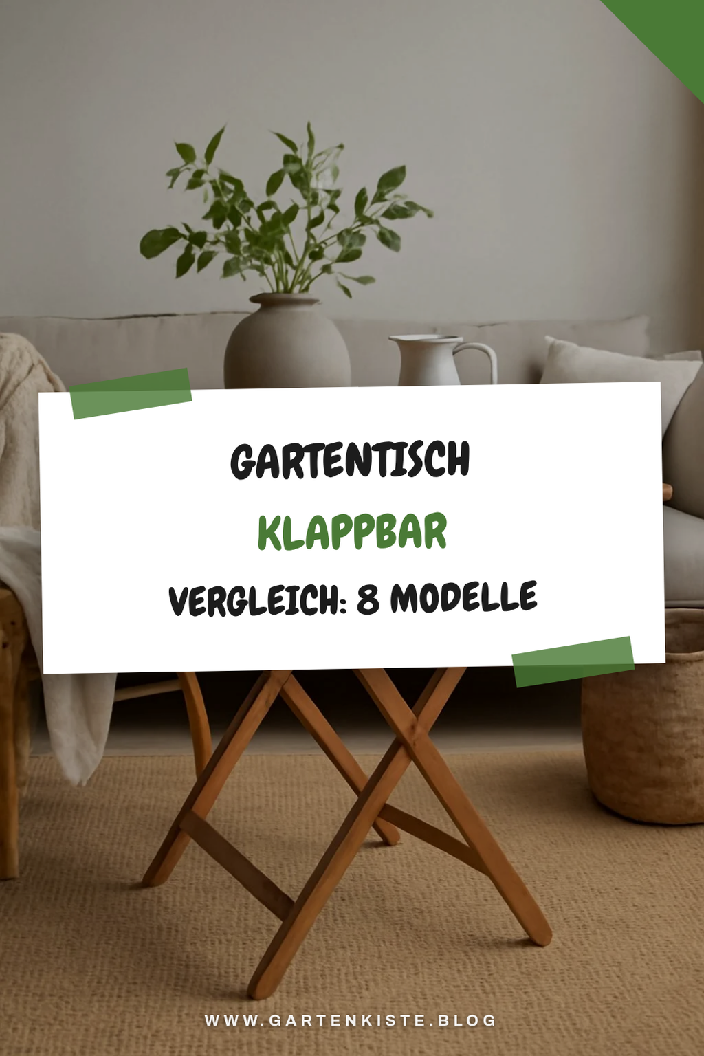 Gartentisch Klappbar Vergleich: 8 Modelle im Check