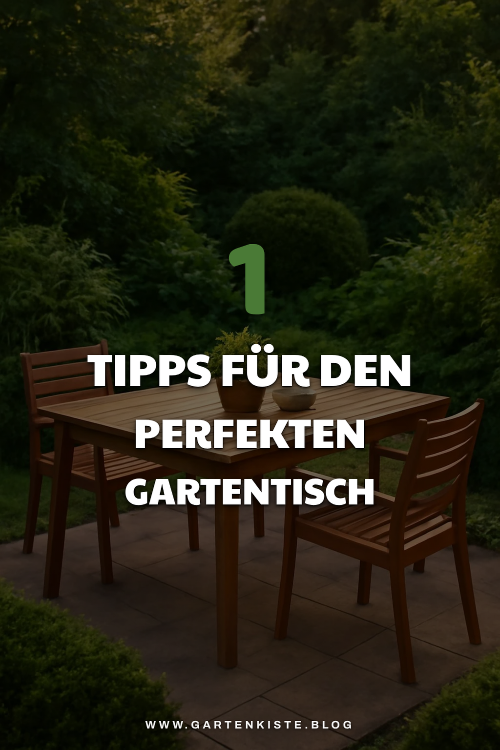 So findest du den idealen wetterfesten Gartentisch
