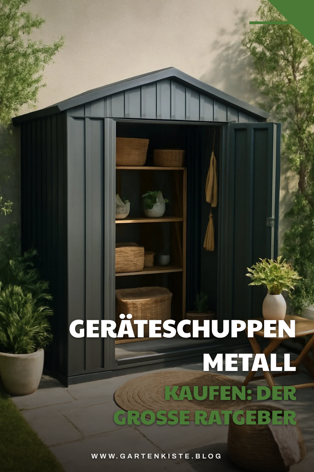 Geräteschuppen Metall kaufen: Der große Ratgeber 2026