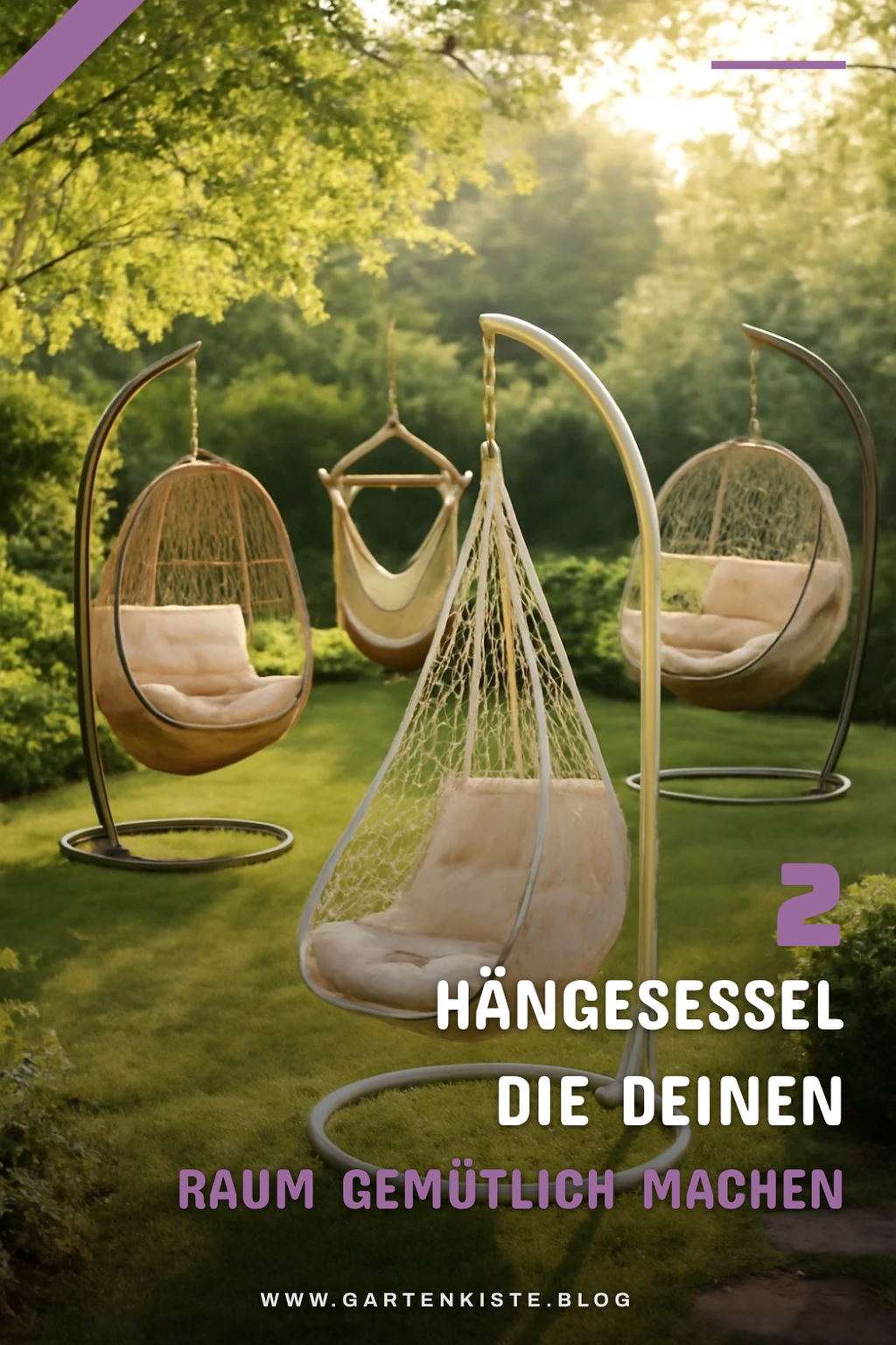 Die 5 besten Hängesessel für drinnen und draußen