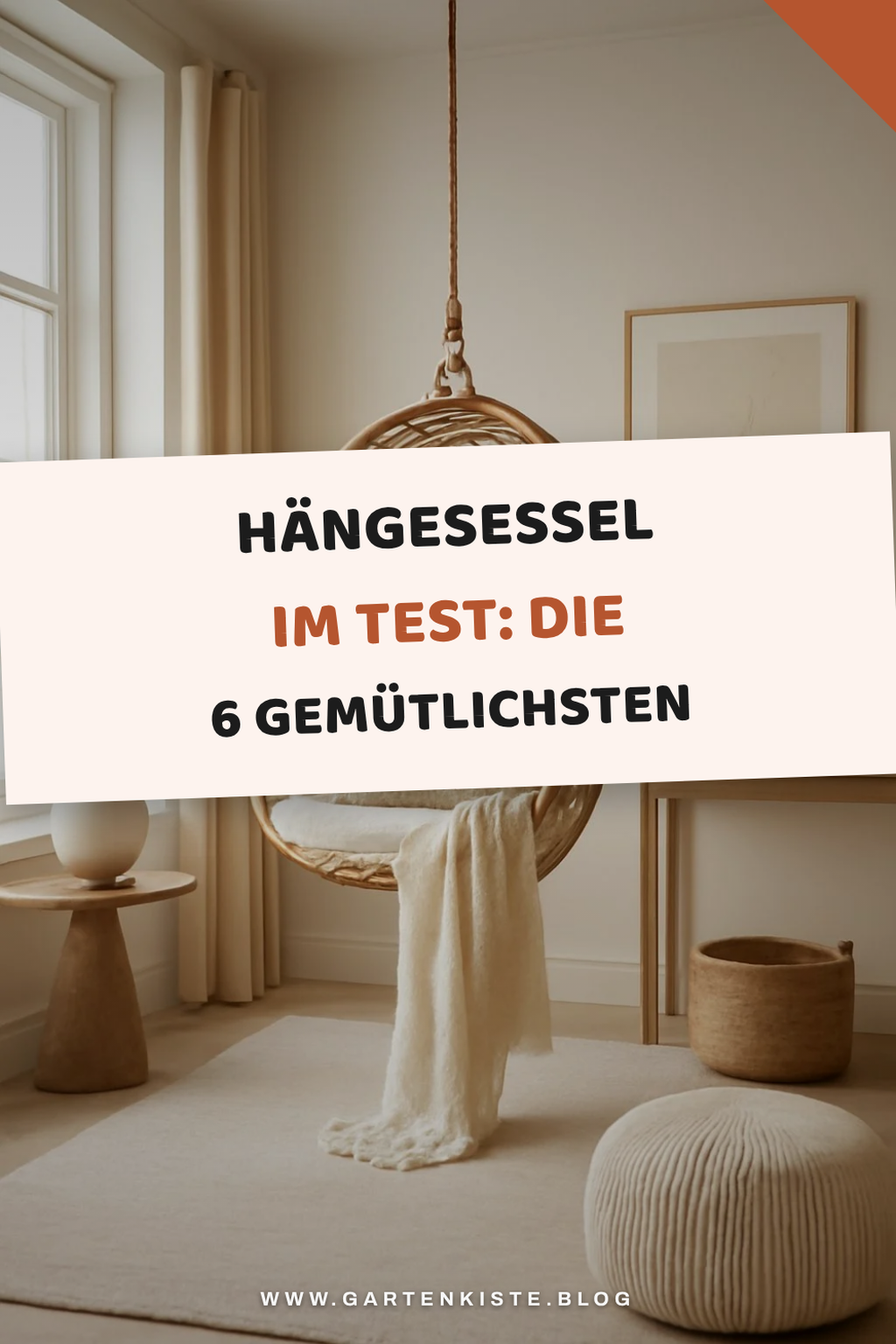 Hängesessel im Test: Die 6 gemütlichsten Modelle