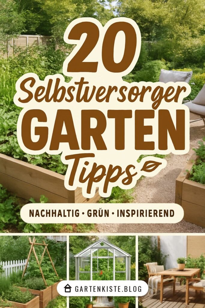 Der große Ratgeber für Selbstversorger-Gärten
