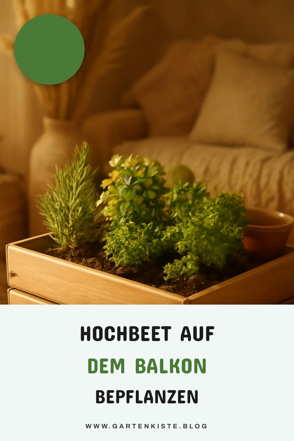 Hochbeet auf dem Balkon bepflanzen: Die besten Tipps