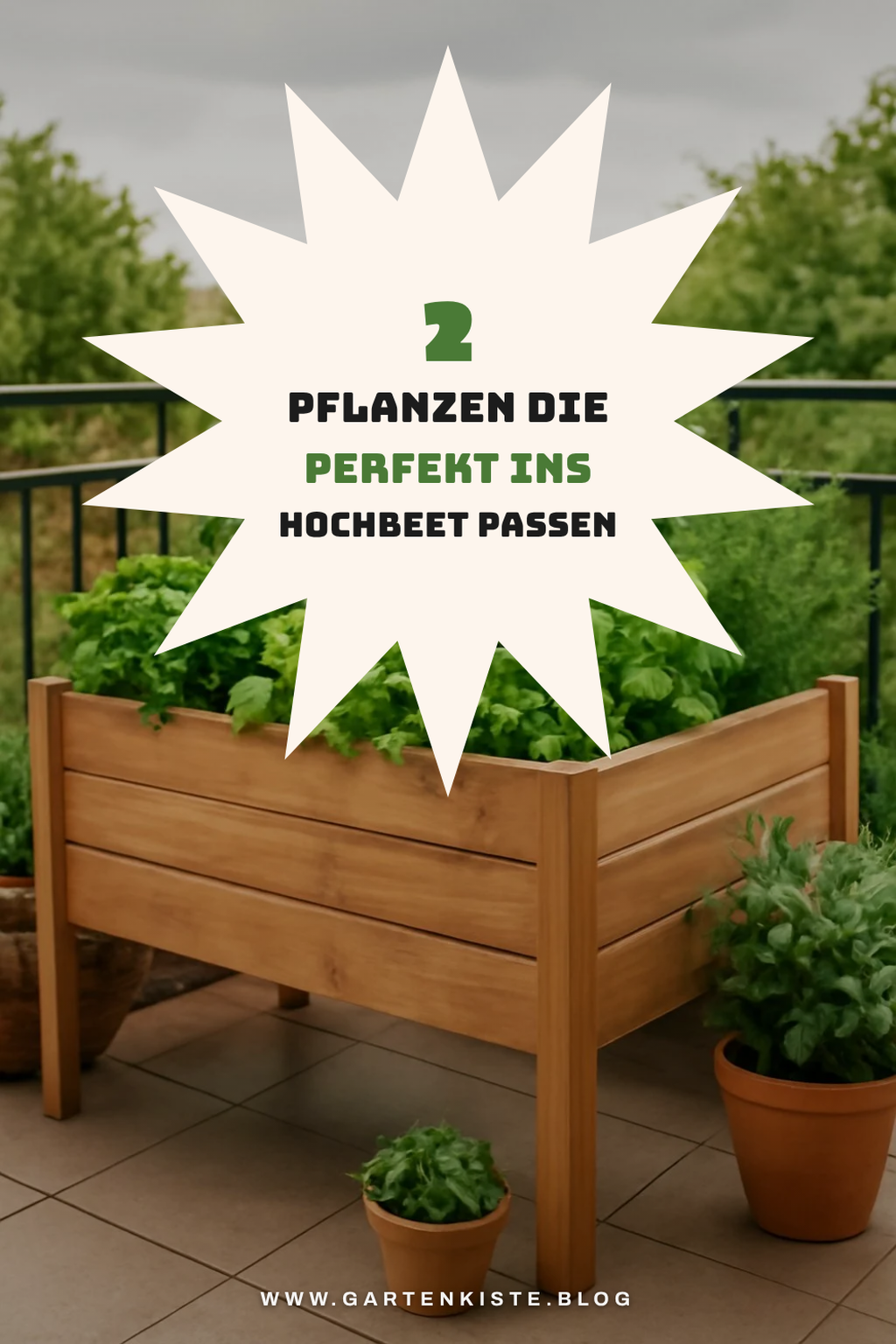 Welche Pflanzen eignen sich für dein Hochbeet?