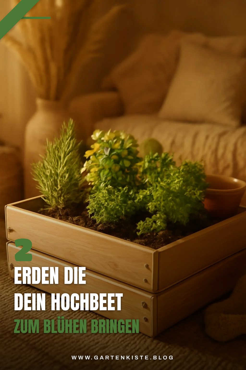 Die richtige Erde für dein Hochbeet