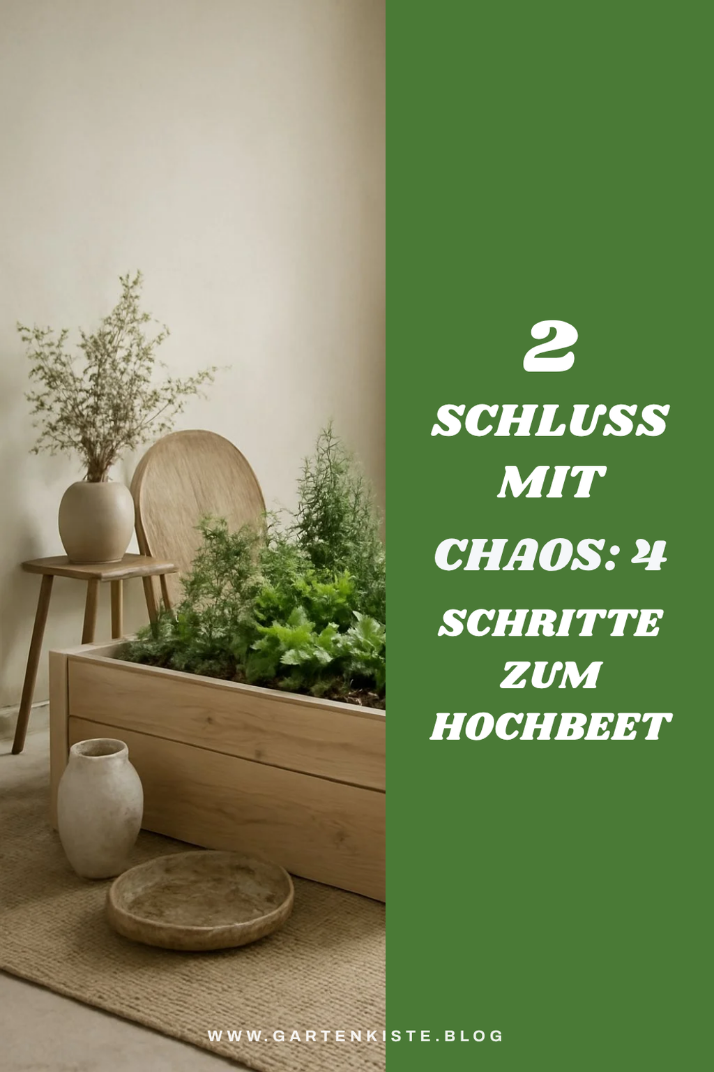 So baust du ein Hochbeet aus Stein selbst