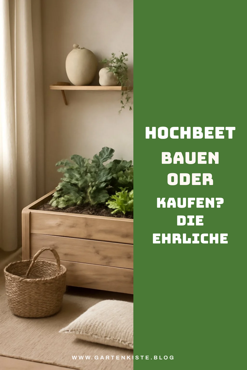 Hochbeet bauen oder kaufen? Die ehrliche Entscheidungshilfe