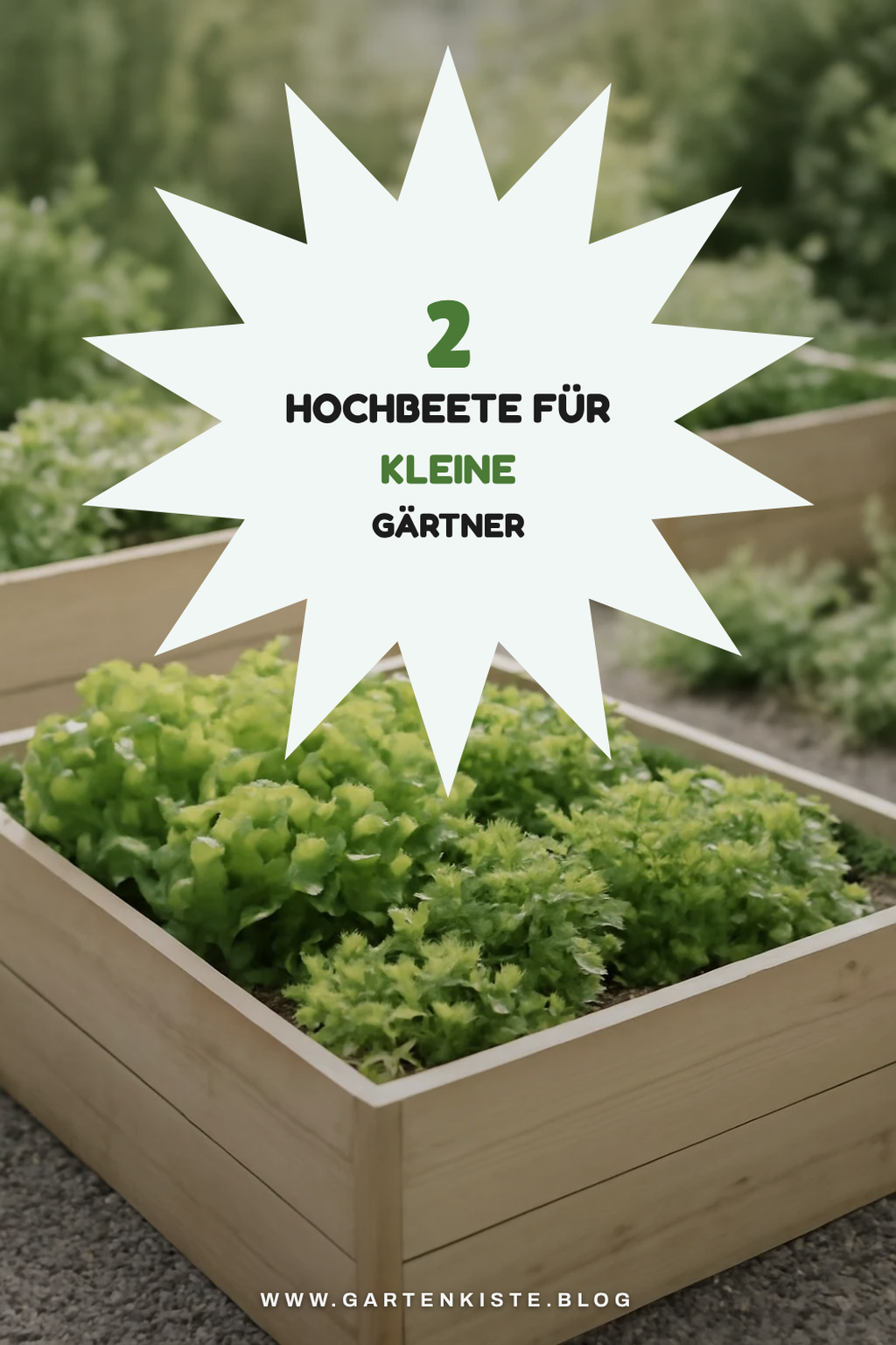 Die besten Hochbeete für Kinder